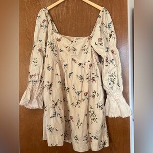 Floral Long Sleeve Dress